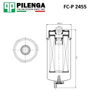 FCP2455 (RE541922) Фильтр топливный Еще